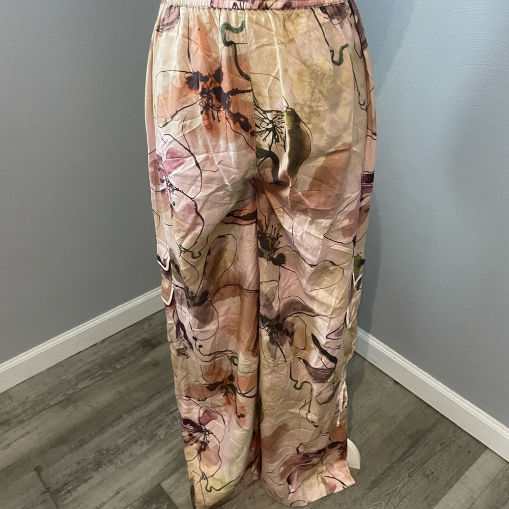 Anthropologie Palazzo Utility Pants - Picture 7 of 11